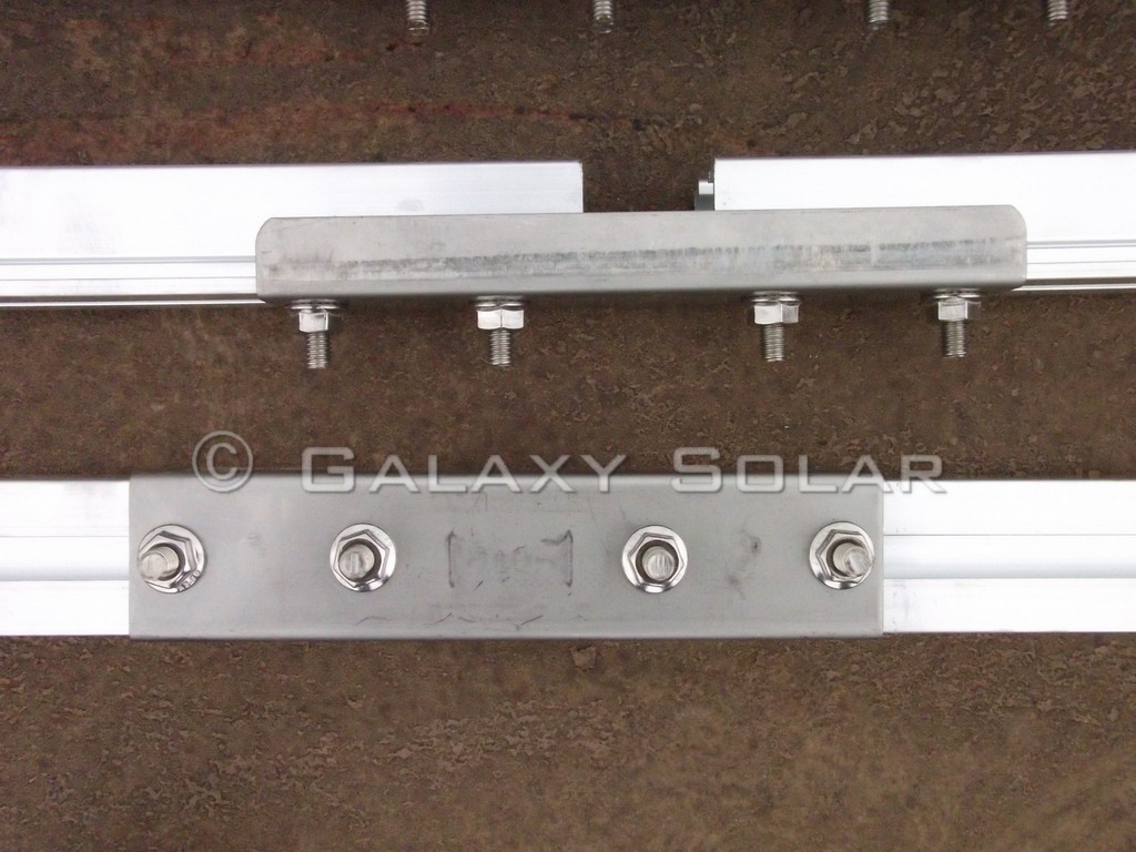 Giunzione barre alluminio